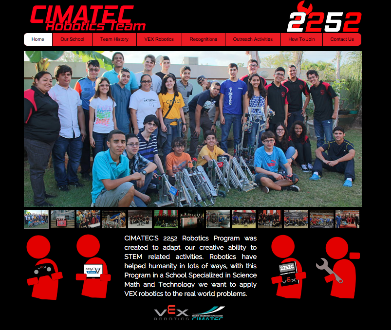 robotics team website