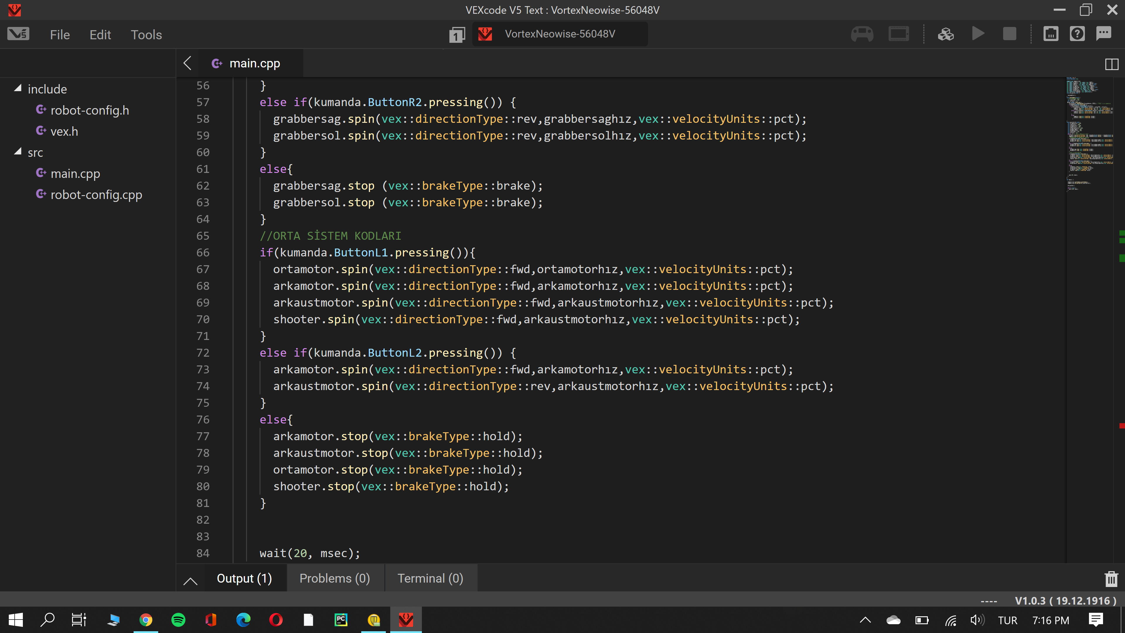Vortex Neowise Programming Skills Challenge | Online Challenges